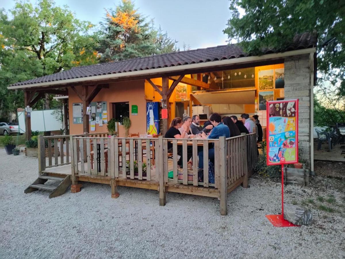 Camping Le Bel Air Mobil Home Le Palmier 4 Personnes Limogne-en-Quercy Exterior photo